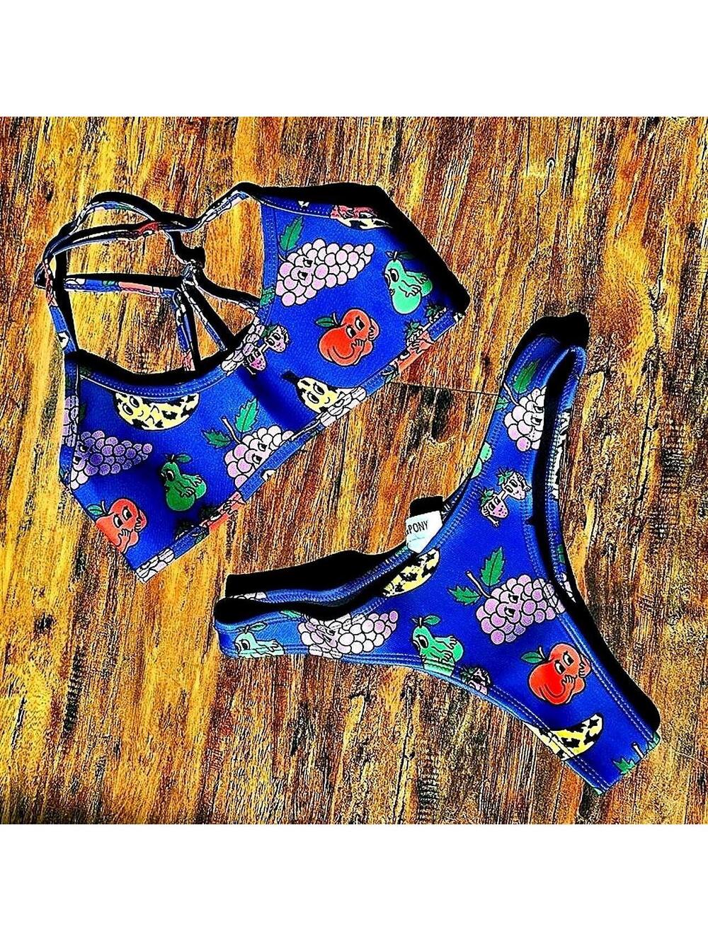 Hoaka Swimwear × PONY Collaboration Bikini Set #party